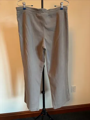 Athletic Works Gray Drawstring Track Pants thumbnail 3