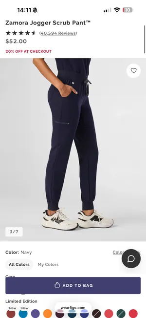 Zamora Joggers FIGS thumbnail 3