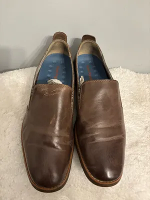 Hush Puppies Shoes Casual brown leather shoe sz 9 loafers thumbnail 4