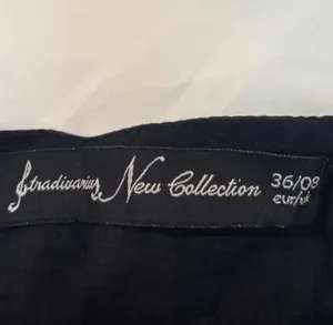 Stradivarius New Collection Black Rhinestone Mini Skirt Size 36 thumbnail 5