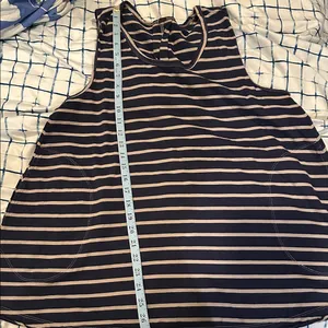 We The Free Navy and Gray Striped Tank Top thumbnail 5