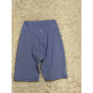 Buffbunny Biker‎ Shorts Women M Periwinkle Blue High Waist Athletic Yoga Gym thumbnail 5