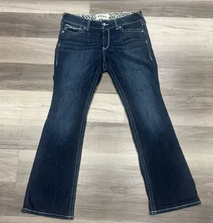 Ariat REAL Denim Low Rise Rosy Bootcut Jeans Size 31S thumbnail 1