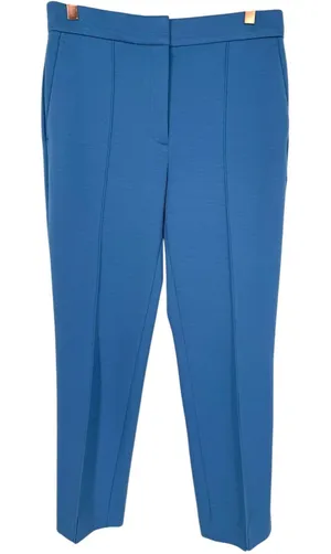 Ann Taylor Womens Blue Pintuck Front Ankle Trousers Pants Size 6 Business Casual thumbnail 1