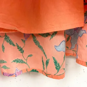 Tuckernuck Hyacinth House Odette Maxi Skirt Floral Multi Orange Size Small thumbnail 9