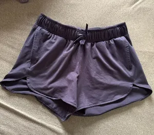 all in motion Women's Black Athletic Drawstring Shorts thumbnail 1
