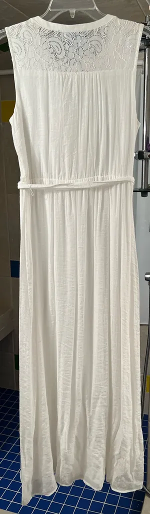 Apt 9 White Sleeveless Maxi Dress thumbnail 2