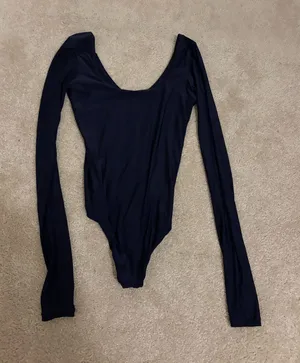 Smoothez Aerie Navy Blue Bodysuit thumbnail 1