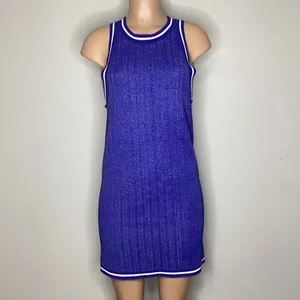 New. Pilyq blue coverup dress. M/L thumbnail 3