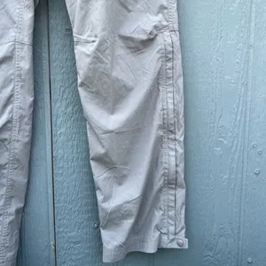 REI Utility Cargo Convertible Trail Pants Grey Size Small thumbnail 4