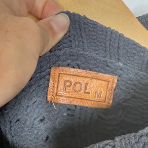 Pol Turtleneck Sweater Women's Medium Dark Gray Cable Knit High-Low Hem Pullover thumbnail 11