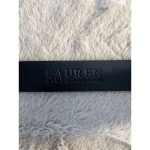 Lauren Ralph Lauren Women's Black Stretch Belt with Silver Clasp thumbnail 6