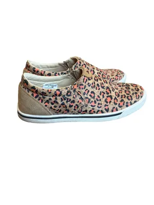 Twisted X Slip On Kicks Comfort Shoes Cork Leather Leopard Print Size 7.5 Womens thumbnail 2