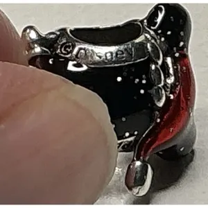 Pandora Disney Minnie Mouse Santa Hat Red Enamel Charm ALE S925 thumbnail 8