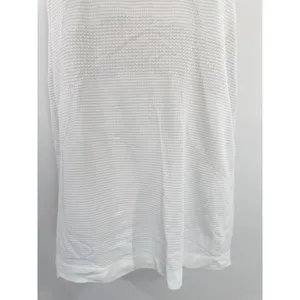 Lululemon‎ Swiftly Tech Racerback Tank Top 2.0 White Grey Stripe Size 6 Slim Fit thumbnail 3