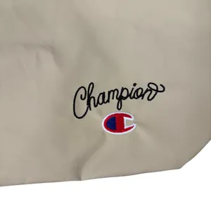 NWT Champion Large Weekend Tote Bag Beige Casual thumbnail 3