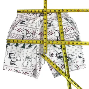 Peanuts Snoopy Christmas Holiday Sleepwear Pajama Shorts Size XS Petite thumbnail 10