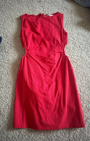 Abercrombie Red Dress thumbnail 1