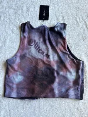 Outcast Clothing 2 Piece Set Zafira Crop Top Abstract Autumn Size L Zafira Pants Abstract Autumn Size M thumbnail 7