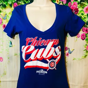 Campus Lifestyle Chicago Cubs Distressed Shirt thumbnail 1