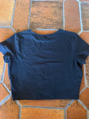 Target Black Cropped Tee thumbnail 2