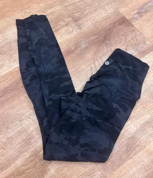 Black Camo Lululemon Align Leggings thumbnail 1