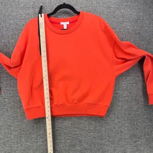 Beyond Yoga Cropped Sweater Large Orange Fall Pumpkin Workout Autumn USA Gym thumbnail 6