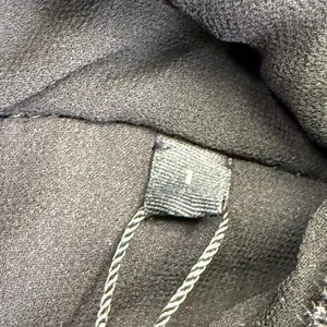 The Kooples Black Velvet Ruched Mini Dress FROB18041K‎ Size 1 NEW thumbnail 3