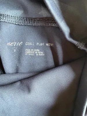 aerie Black High-Rise Star Print Leggings 1554 LGW2 thumbnail 3
