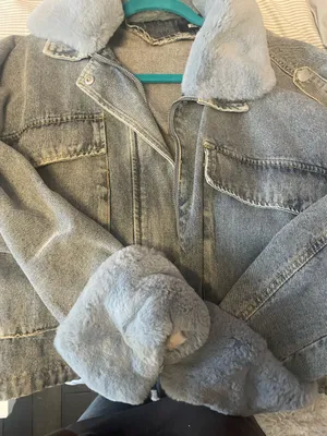 Missguided denim jacket thumbnail 2