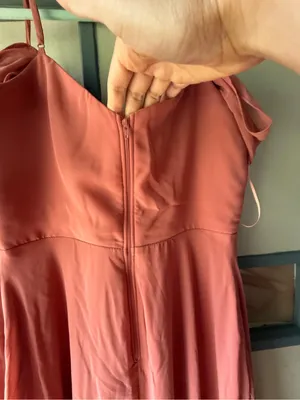 Birdy Grey Coral Off-Shoulder V-Neck Maxi Dress thumbnail 10