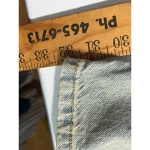 We The Free Free People Wide Leg Carpenter Jean Women 30 Light Wash High Rise thumbnail 9