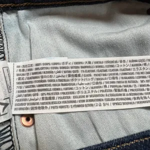 Abercrombie & Fitch Curve Love Mid Rise 90s Straight Jeans Size 33L Casual thumbnail 6