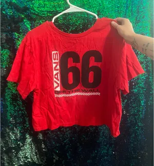 Vans Cropped Graphic Tee thumbnail 2