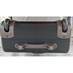 VTG Brighton Black Bag Brown Leather Accents Wheeled Carry-On Luggage 21" thumbnail 8