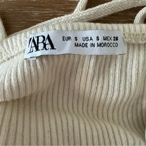 Zara Knit Crop Top Tank thumbnail 4