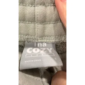 Tna Women Sweatpants S Sage Green Cozy Fleece Mega High Rise Joggers thumbnail 4