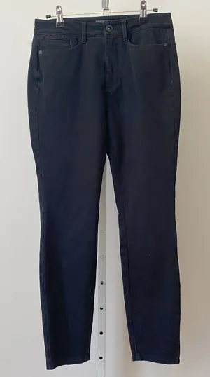 J Jill Office Siren Academia Clean High Rise Premium Flex Leggings 4 Black‎ thumbnail 1
