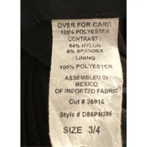 B.‎ Darlin Women's Junior Black Sleeveless Prom, Party, Formal, Wedding Dress thumbnail 8