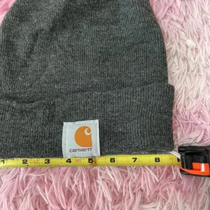 Carhartt Beanie Hat Knit Cap Warm Winter Cuffed Hat Gray‎ thumbnail 3