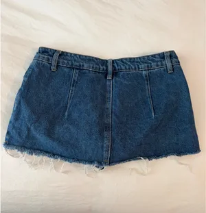 Edikted Denim Skort Mini thumbnail 4