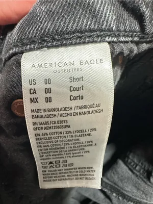 American Eagle Outfitters Dark Gray Boyfriend Jeans thumbnail 3