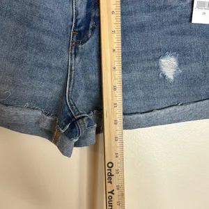 Pacsun ladies distressed short mom denim shorts size 29 thumbnail 5