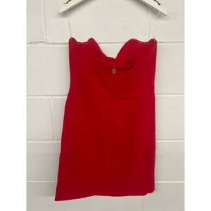 NWT Nookie Sz L Bisous Red Strapless Sweetheart Mini Party Holiday Club Dress thumbnail 5
