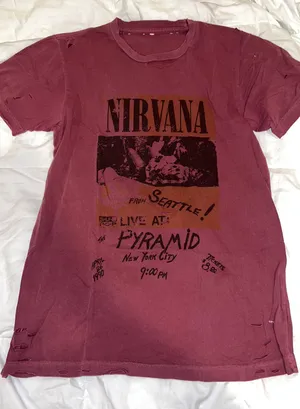 Nirvana Distressed Tee thumbnail 1