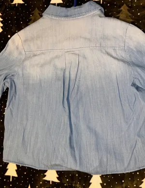 Light Denim Button Up thumbnail 2