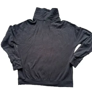 OFFLINE by Aerie Cloud Fleece Oversized Mockneck Sweatshirt Black Size M thumbnail 2