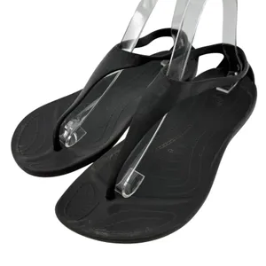 Crocs Sexi Flip Sandal Slip On Black Women 7 Slingback Thong Casual Barefoot thumbnail 1