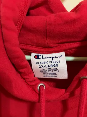 Champion Red Sweatshirt 2XL thumbnail 4