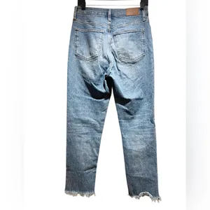 Madewell The Perfect Vintage Jean Size‎ 4/27 Frayed Hem Medium Wash thumbnail 2